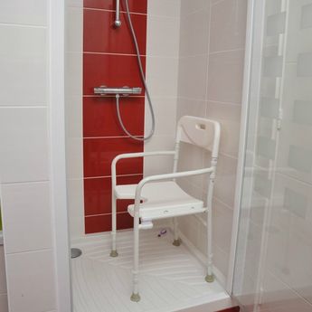 Chaise de douche pliable Tobago