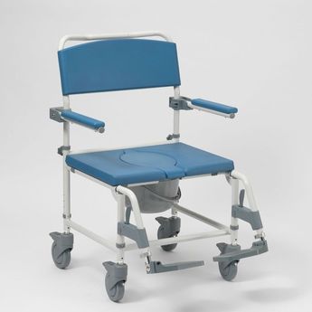 Chaise de douche / WC à roulettes Aston XL