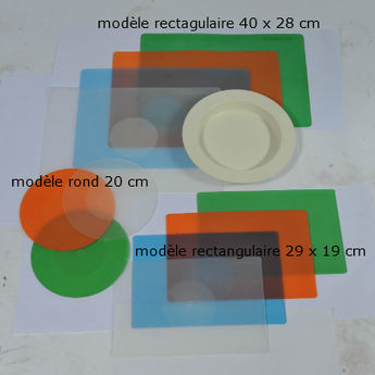 Pad antidérapant rectangulaire Ergo - 40 x 28 cm