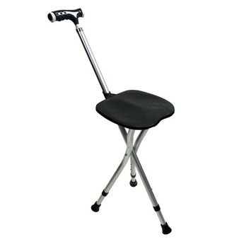 Canne siège pliante