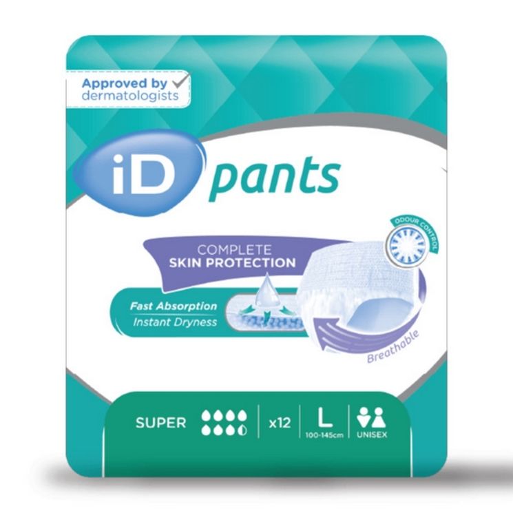Culottes absorbantes iD Pants Taille L Ontex