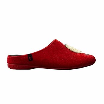 Chausson Femme Sabatini Marisa S4205 - Rouge à imprimé